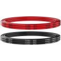 16 AWG 16 Gauge Silicone Wire 2 Feet [1ft Black ,1 ft Red]. 