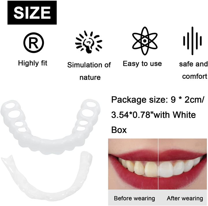 Silicone%20Upper/Lower%20False%20Teeth%20Perfect%20Laugh%20Veneers%20Dentures%20Paste%20Oral%20Hygiene%20Tools%20Teeth%20Instant%20Smile%20Teeth%20Cosmetic%20Lateil%20-%20Image%202