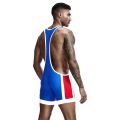 Men's Wrestling Singlet Men Bodysuit y Mens Undershirt  Jumpsuits Bodywear. 