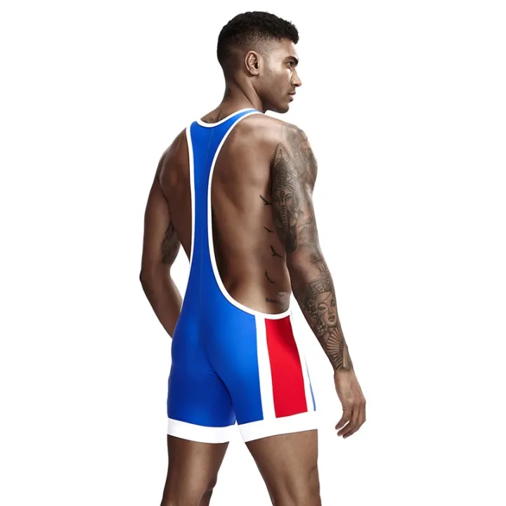 Men's%20Wrestling%20Singlet%20Men%20Bodysuit%20y%20Mens%20Undershirt%20%20Jumpsuits%20Bodywear%20-%20Image%206