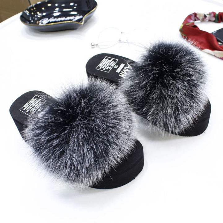 Fluffy%20Slippers%20Female%20Summer%20New%20Fox%20Fur%20Slippers%20Platform%20Wedge%20Slippers%20High%20Heel%20Slippers%20Platform%20Shoes%20-%20Image%202