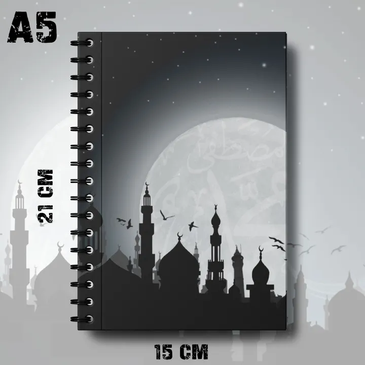 Notebook%20Islamic%20Calligraphy%20Design%20Journal%20Writing%20Pad%20K1%20K5%20A5%20-%20Image%202