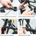 Black Bicycle Mudguard Set - 3 Pcs. 