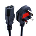 Desktop Power Supply Cable Cord - 3 Pin Plug With Fuse. 