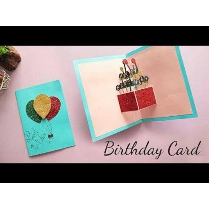 Creative Handmade Birthday card