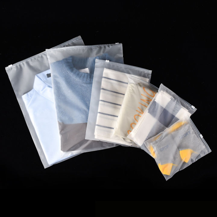 StoBag%2010pcs%20Frosted%20Matte%20Zipper%20Bags%20Clothes%20Packaging%20Pouches%20Ziplock%20Plastic%20Sealed%20Shirts%20Storage%20Reusable%20Organizer%20Pocket%20-%20Image%202