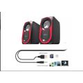 Desktop Laptop Notebook Tablet Smartphone’s PC Speaker HN-88 Portable 2.0 Speaker System. 