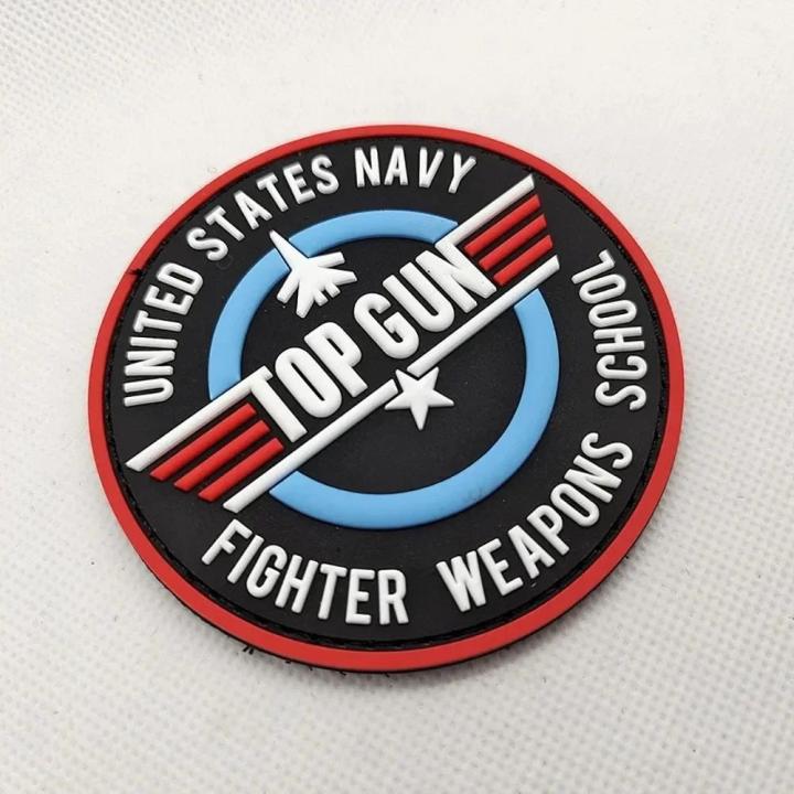 TOP%20GUN%20Embroidery%20Patch%20on%20Clothes%20Hook%20Loop%20Appliques%20Military%20Tactical%20Band%20Patches%20Aircraft%20Morale%20Badges%20Backpack%20Stickers%20-%20Image%207