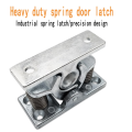1Pcs Door Easy Lock Aluminium Alloy Door Easy Lock Stop Catch Release Clamp Double Roller Catch (Mp-3). 
