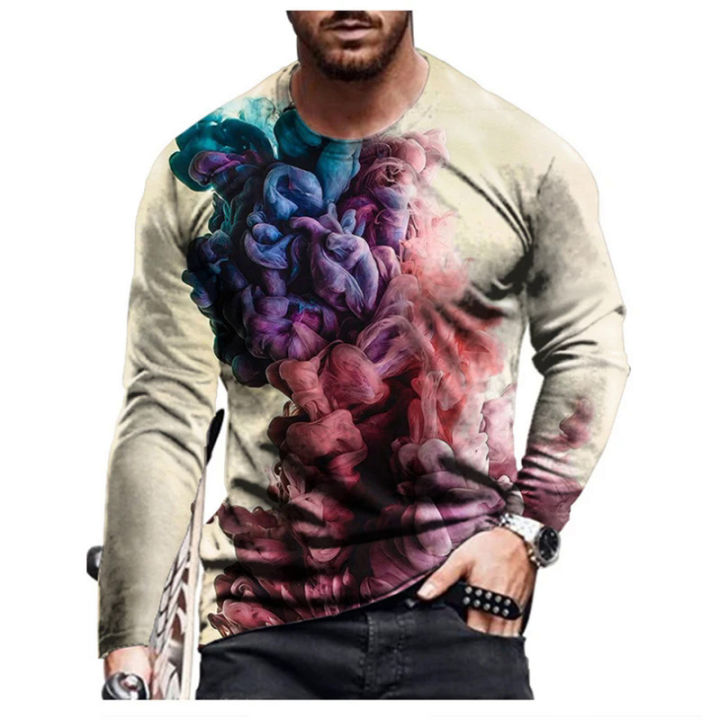 3D%20Digital%20Printed%20T-shirt%20Men%20Personality%20Visual%20Graffiti%20Pullover%20Long%20Sleeve%20T%20Shirts%20Super%20Cool%20Tops%20Tees%20Washed%20Graphic%20Tee%20-%20Image%202