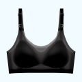 Traceless underwear, summer thin ice silk anti sagging collection, beautiful back, ultra-thin breastfeeding bra for pregnant women, cool feeling. 