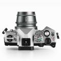TTArtisan 17mm F1.4 35mm F1.4 50mm F1.2 APS-C manuel odak titanyum gri portre fotoğrafçılığı Lens için Sony E Fuji X Canon M M43.