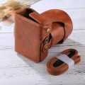 (Not a Camera) Full Body Camera PU Leather Case Bag with Strap for FUJIFILM XT10 / XT20. 