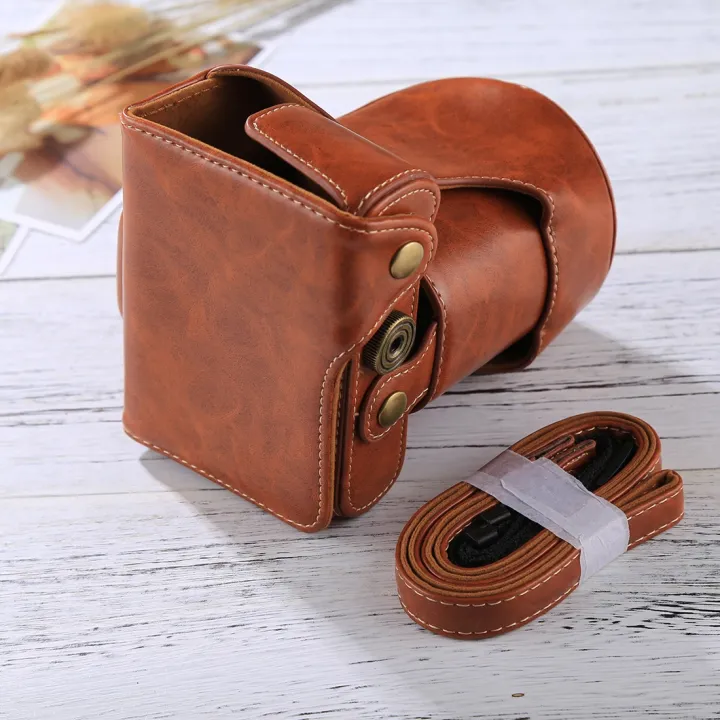 (Not%20a%20Camera)%20Full%20Body%20Camera%20PU%20Leather%20Case%20Bag%20with%20Strap%20for%20FUJIFILM%20XT10%20/%20XT20%20-%20Image%205