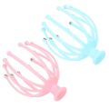 Twelve Claw Ball Head Massager Beads Manual Head Massage Eight Claws Massager Portable Hand Held Scalp Massager 1pcs.