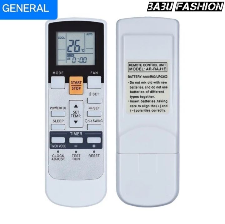 Air-conditioning remote control for General Ac