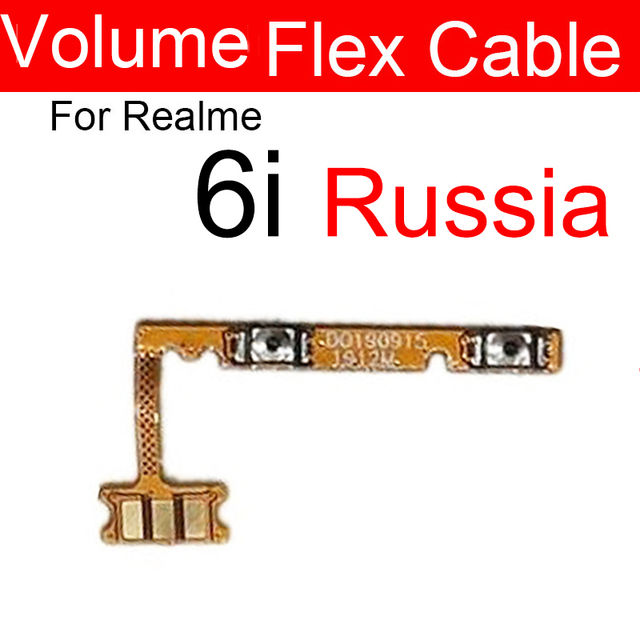 Oppo Realme 6 6i 6Pro 7 7i 7Pro 5G RMX2111 Power Volume Side Key Button Flex Ribbon Replacement Repair