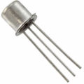 BC107 BC-107 BC 107 NPN Transistor 45V 100mA General Purpose Transistor TO-18 BJT NPN Silicon Planar Epitaxial NPN Transistors Diodes. 