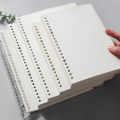 SF A6/A5 Loose Leaf Notebook Refill Spiral Binder Inner Page Grid Blank Line Diary Agenda Planner School Stationery Office Supplies. 