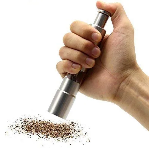 Stainless%20steel%20pepper%20mill%20black%20powder%20manual%20grinder%20-%20Image%203