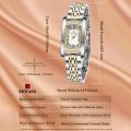 REWARD Simple Watches for Women SEIKO PC21 Fashion Dress Wristwatches for Female Stainless Steel Business Wrist Watches.