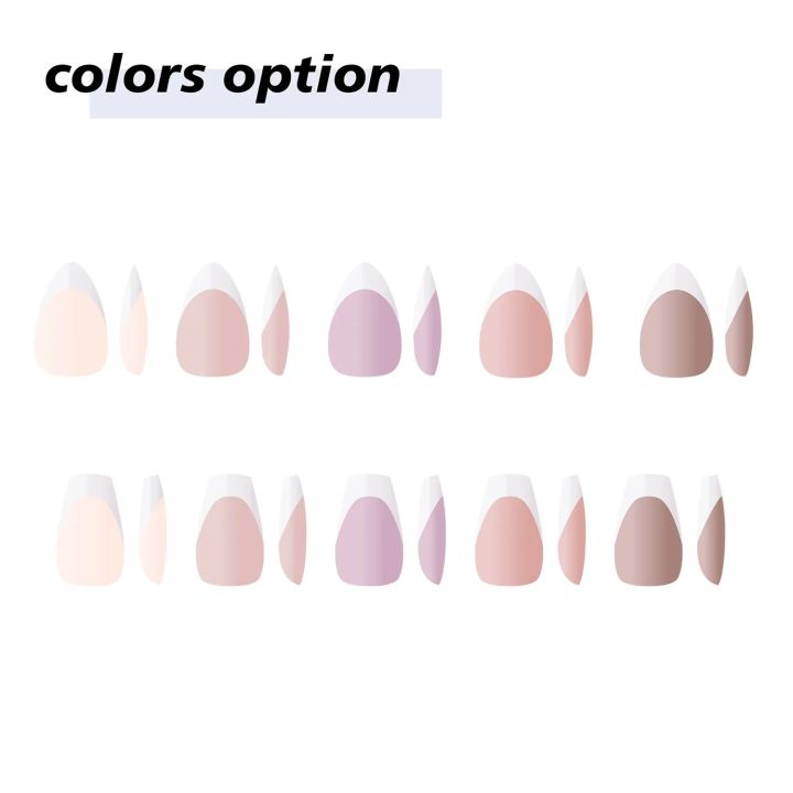 120pcs%20White%20French%20Tips%20Soft%20Gel%20Nail%20Tips%20Short%20Coffin%20Press%20on%20Nail%20Manicure%20Semi-finished%20Products%20for%20Nail%20Extension%20System%20-%20Image%204