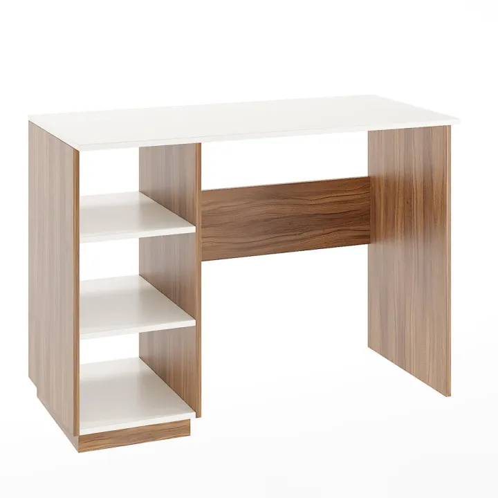 FURNEASER%20Carren%20Engineered%20Wood%20Study%20Table,%20Computer,%20Laptop,%20WFH%20Office%20Desk%20with%20Storage,%20Large%20(Exotic%20Teak%20&%20White)%20-%20Image%205