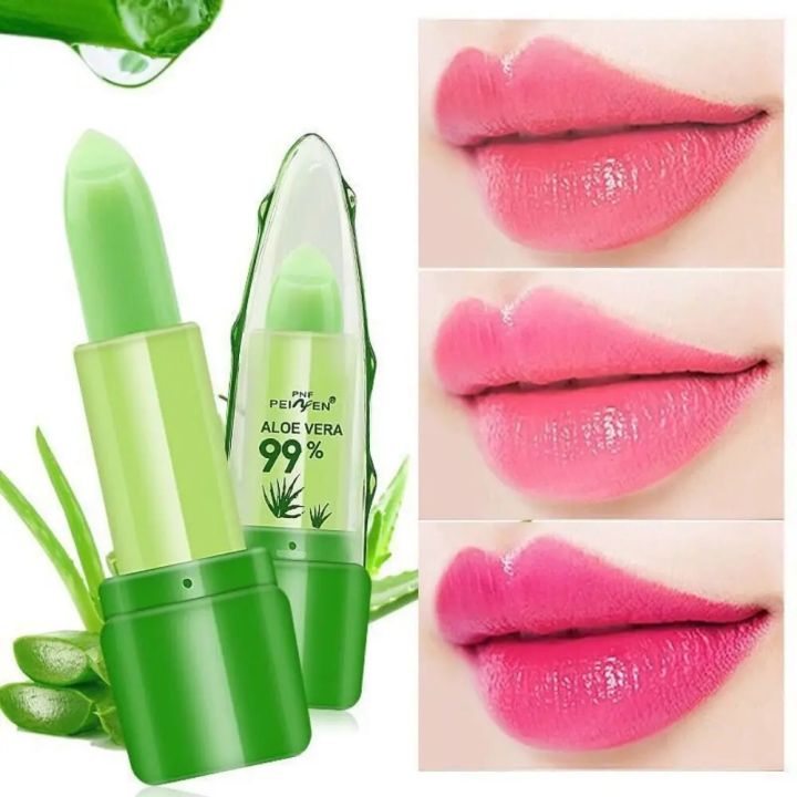 Long Lasting Changable Color Lipstick Lips Care Lip Gloss Magic for Woman Girl Vnce Lncei