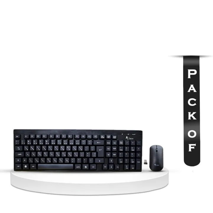 A.Tech RFCOMBO8003-171 Wireless Keyboard and Mouse Combo Price In BD