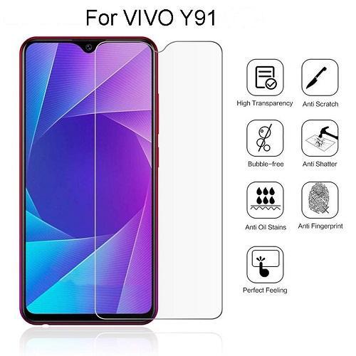 Vivo%20Y91C%20Tempered%20Glass%20screen%20Protector%202.5D-Transparent%20-%20Image%202