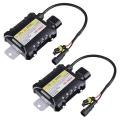 55W HID Bi Xenon Ballast 12V Digital Slim Ballast Fast Bright Electronic Ballast for H1 H3 H3C H4-1 H4-2 H7 H8 9005 9006. 