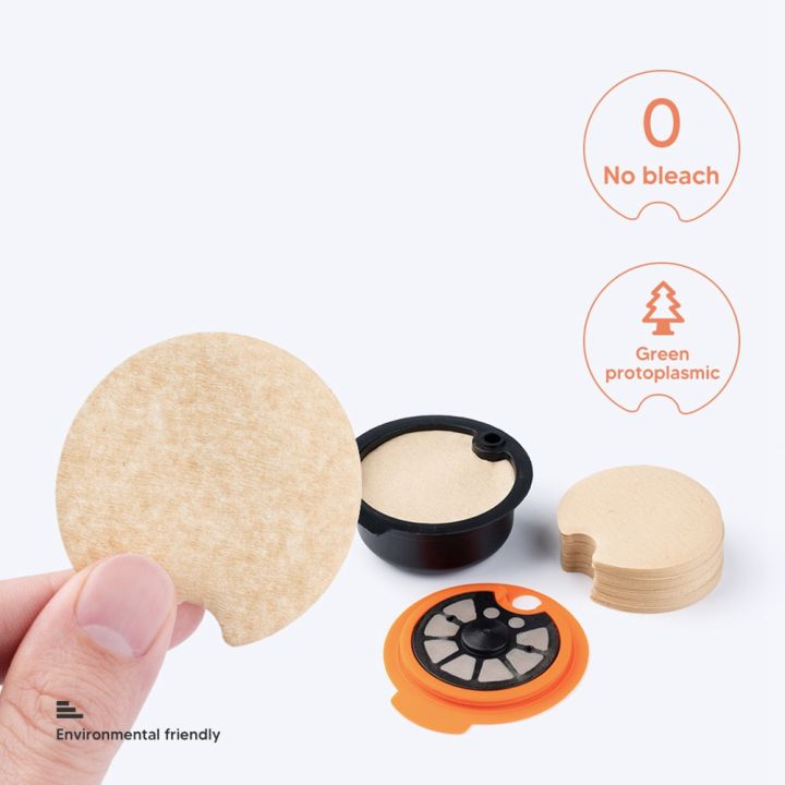 100Pcs%20Disposable%20Coffee%20Filter%20Paper%20for%20Capsule,%20Refillable%20-%20Image%202