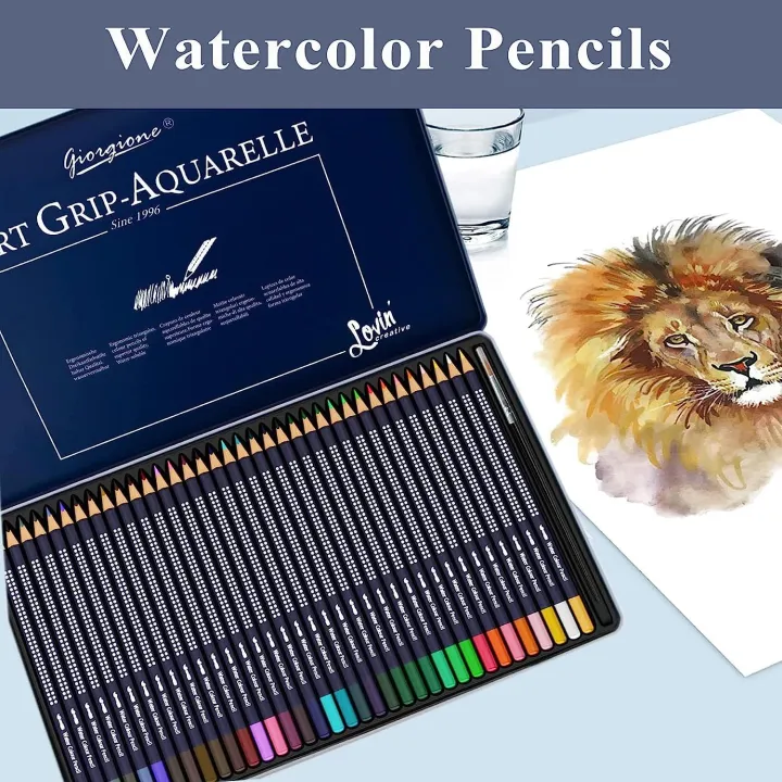 Giorgione%C2%AE%20Watercolour%20Pencils%20Tin%20(Set%20of%2012)%20-%20Image%202