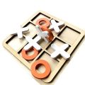 Wooden XO Tic Tac Toe Game Board Entertainment, Great Gift For.