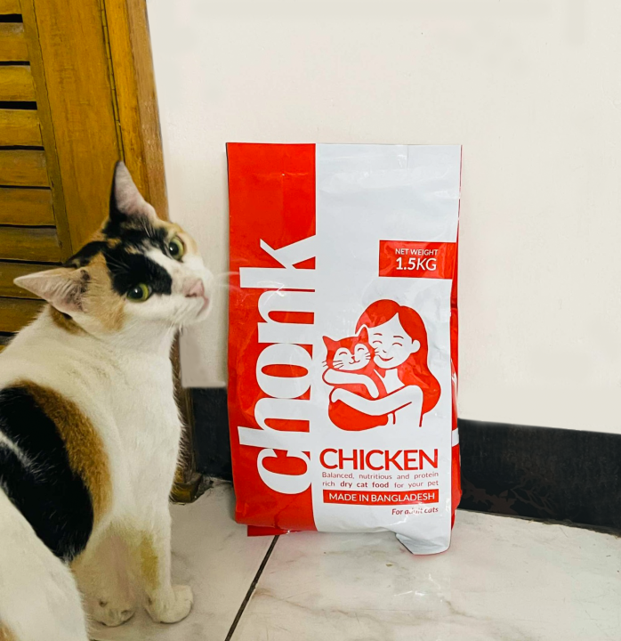 Chonk All Ages Cat Food Chicken 1.5KG