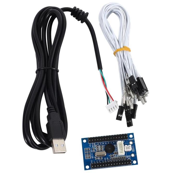 【VisioN Shop】Arcade Game Controller USB Free Drive Game Control Chip ...