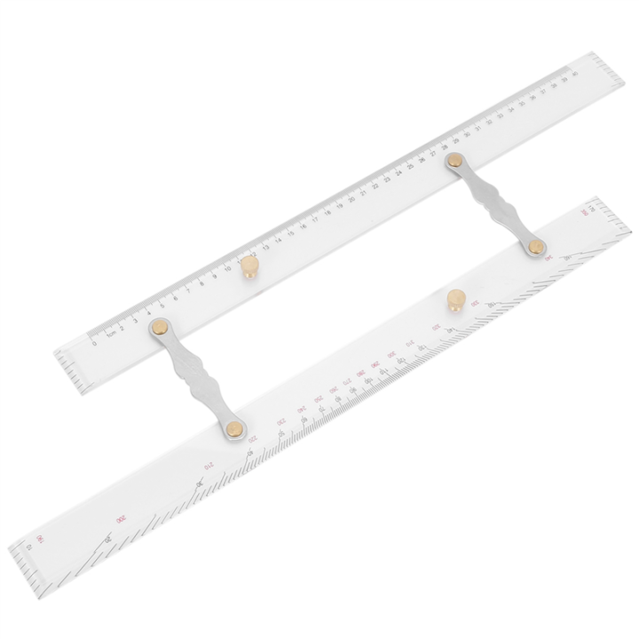 Parallel Ruler Divider 4X Marine Ruler Parallel Ruler Nautical Charts Parallel Ruler Mapping ...