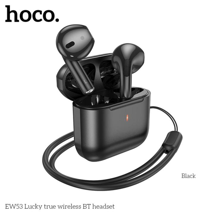 Hoco EW53 Lucky True Mini Bluetooth Headphone Wireless Earbuds with Lanyard