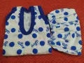Dress for Babies, 2 pieces set Sleeve Less Dress. 