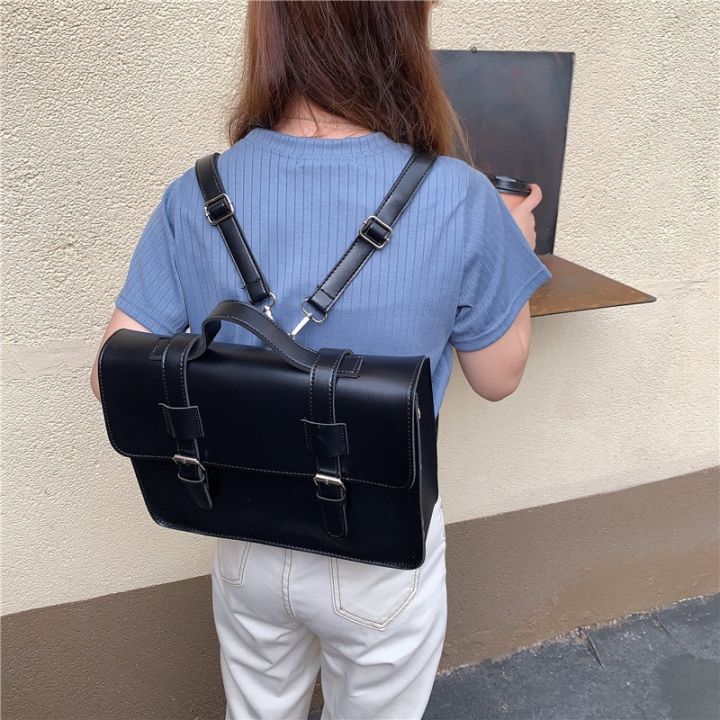 Korean%20Preppy%20Style%20Student%20School%20Bag%20Pu%20Leather%20Female%20Messenger%20Bags%20Vintage%20Multifunctional%20Women%20Shoulder%20Bag%20Ladies%20Totes%20-%20Image%206