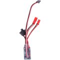 2X Rc ESC 10A Brushed Motor Speed Controller for Rc Car Boat W/O Brake Without Brake.