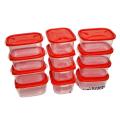 12 পিসের কম্বো সেট মাঝারি আকারের খাবার স্টোরেজ বক্স 750 ml - box.