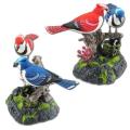 Beautiful Bird Toy Animal Model Sound Voice Bird Baby Kids Toy (Multicolor).