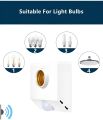LED AC220V 110V 85-265V Automatic Human Body Infrared IR Sensor Bulb Light E27 Base PIR Motion Detector Wall Lamp Holder Socket. 