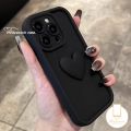 INS Creative DIY Love Heart Case Compatible for IPhone 11 16 13 12 15 14 Pro Max XR X 7Plus XS Max 6S 7 16 15 6 8 Plus SE 2020 Angel Eyes Luxury Lanyard Soft Cover. 