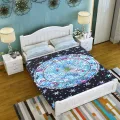 Decor Living 79*59'' Twin Zodiac Astrology Tapestry Wall Hanging Mandala Tapestries Bedspread. 