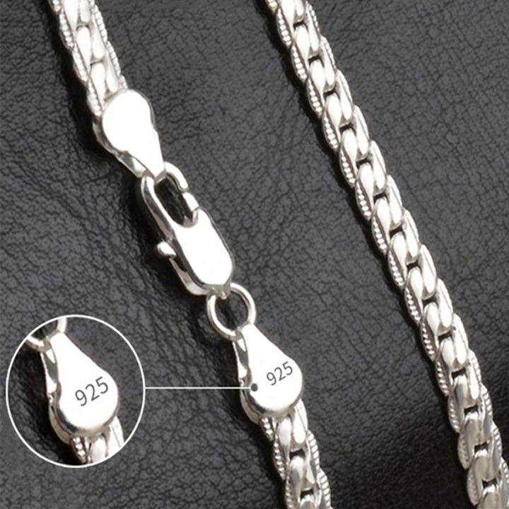 20-60cm 925 sterling Silver luxury brand design noble Necklace