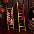 Mini Ladder Figurine Doll House Accessories for Shelf Micro Landscape Office. 