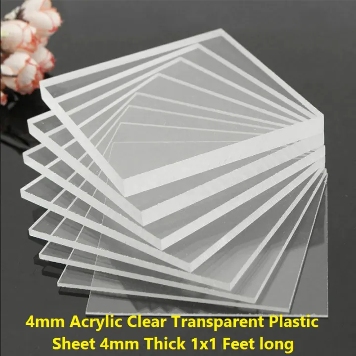 4x300x300mm%20Acrylic%20Sheet%20Clear%20Plastic%20Sheet%20Transparent%204mm%20Thick%201%C3%971%20Feet%20Or%2012%C3%9712%E2%80%B3%20Inch%20Clear%20Acrylic%20Plexi%20Glass%20Panel%20-%20Minimalistic%20Sophistication%20-%20Image%203