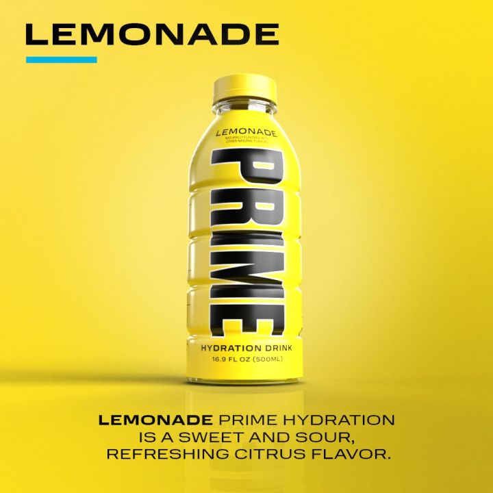 Lemonade PRIME HYDRATION Drink 500ml